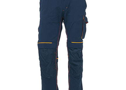 U-POWER PANTALONE IN TESSUTO ATOM COLORE DEEP BLUE TG.L