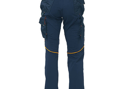 U-POWER PANTALONE IN TESSUTO ATOM COLORE DEEP BLUE TG.L