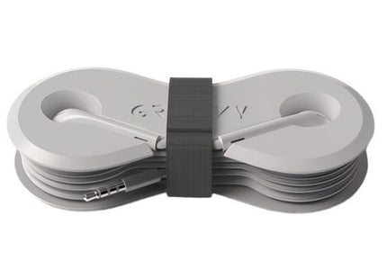 GROOVY AURICOLARE CLASSICO CON AVVOLGITORE GROOVY COLORE GRIGIO