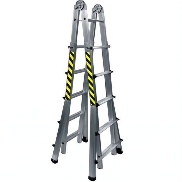 VIGNA SCALA TELESCOPICA BABY 2000 STA GRADINI 5+4 H.CM170-CM490