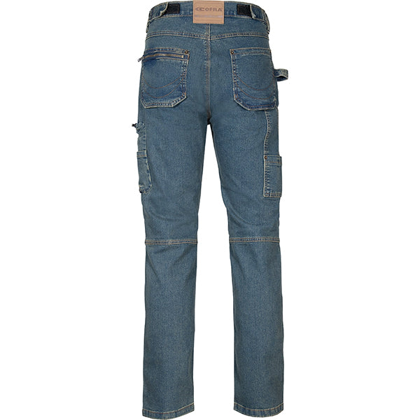 COFRA PANTALONE BARCELONA TESSUTO JEANS ELASTICIZZATO