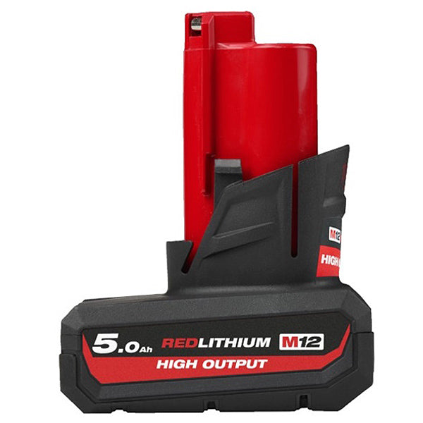 MILWAUKEE BATTERIA HIGH OUTPUT 12V 5,0AH ART. M12 HB5 (V1/24)