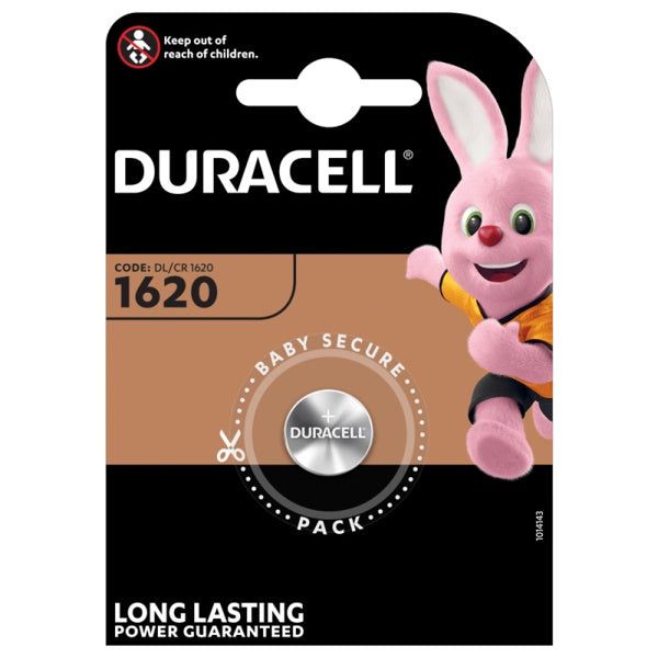 DURACELL BATTERIE 1620 SPECIALISTICHE PER ELETTRONICA BLISTER DA PZ1