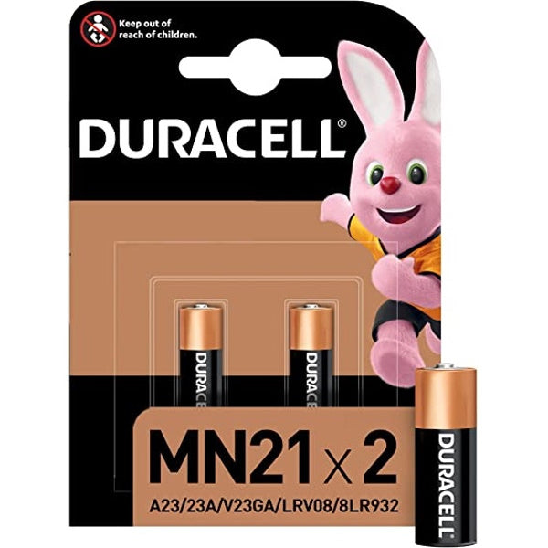 DURACELL BATTERIE MN21 12V SPECIALISTICHE PER SICUREZZA BLISTER DA PZ2