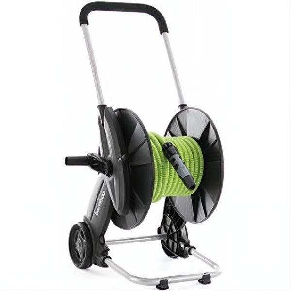 RR ITALIA BAMBOO CARRELLO AVVOLGITUBO CON TUBO FORTE MT15 E KIT LANCIA