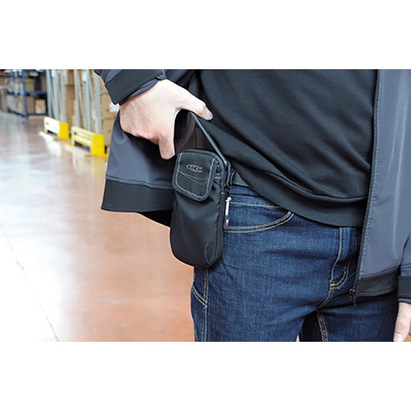 COFRA BORSELLO PORTASMARTPHONE BERLAGE IN NYLON NERO