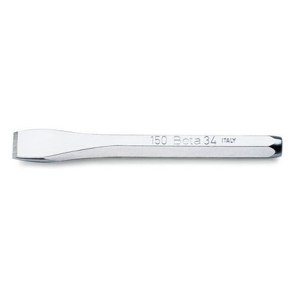 BETA    34 SCALPELLO PIATTO TIPO NORMALE CROMATO MM125