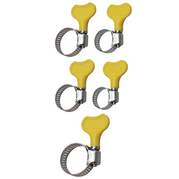 FERMEC SET DI 26 FASCETTE STRINGITUBO CON VITE A FARFALLA