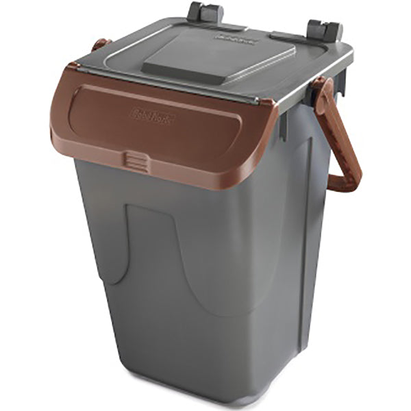 MOBIL PLASTIC BIDONCINO RACCOLTA DIFFERENZIATA ECOLOGY MARRONE LT35