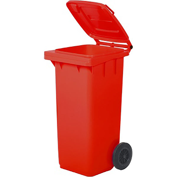 MOBIL PLASTIC BIDONE RACCOLTA DIFFERENZIATA LT120 ROSSO