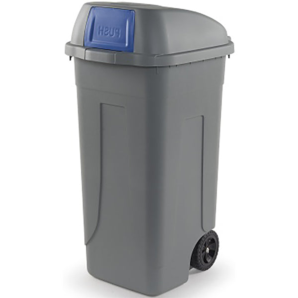 MOBIL PLASTIC BIDONE RACCOLTA DIFFERENZIATA PUSH DA LT100