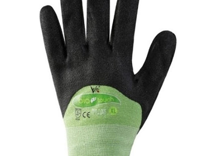 GUANTI BIOTOUCH PLUS PER LAVORI GENERECI COLORE VERDE/NERO
