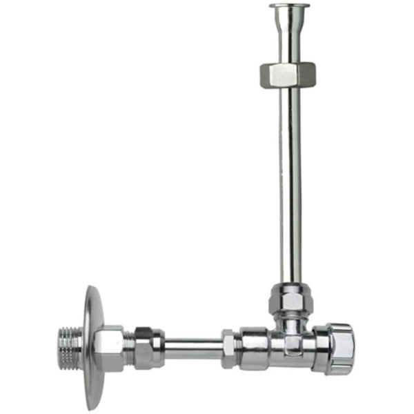 IDRO-BRIC RUBINETTO PER CASSETTA WC TUBO RAME CROMATO 3/8"X1/2" CM25