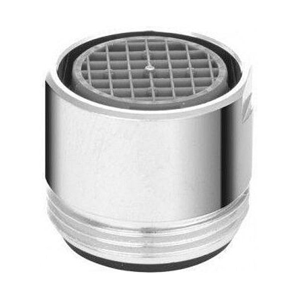 IDRO-BRIC AERATORE IN OTTONE MASCHIO M24X1 CON LIMITATORE 8 LT/MIN