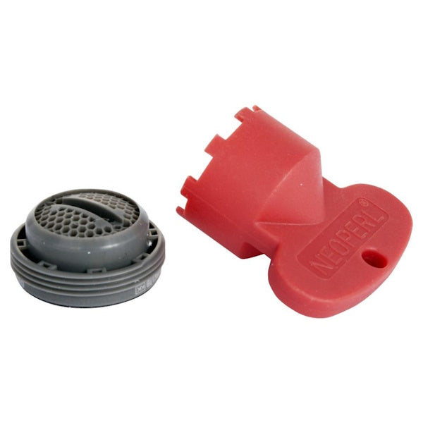 IDRO-BRIC AERATORE NEOPERL A INCASSO M24X1 CON CHIAVE