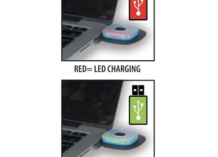 VELAMP CAPPELLINO MAGLINA CON LUCE LED RICARICABILE USB VERDE OLIVA
