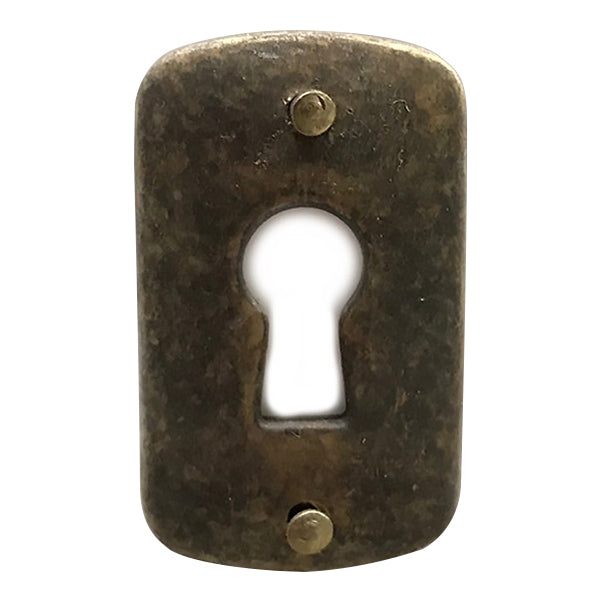 E.CASIRAGHI BOCCHETTA IN OTTONE MM40X25 FINITURA BRONZO CONF.PZ2