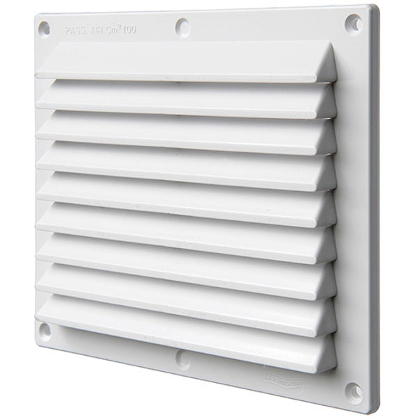 LA VENTILAZIONE GRIGLIA IN ABS DA SOVRAPPORRE CON RETE MM175X146 BIANCO