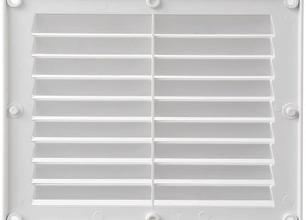 LA VENTILAZIONE GRIGLIA IN ABS DA SOVRAPPORRE CON RETE MM175X146 BIANCO