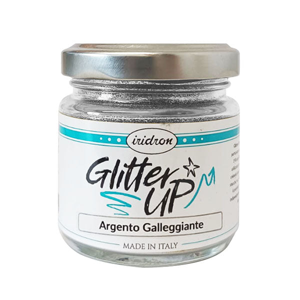 IRIDRON GLITTER UP ARGENTO GALLEGGIANTE BARATTOLO DA GR  40