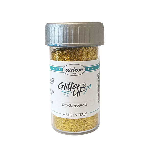 IRIDRON GLITTER UP ORO GALLEGGIANTE IN BARATTOLO