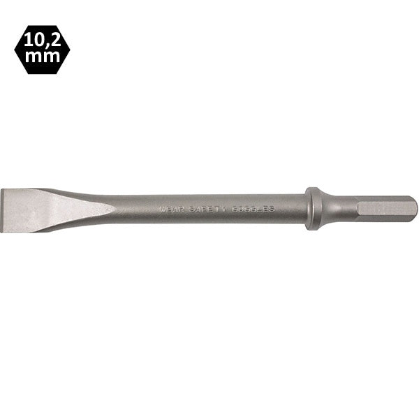 CHICAGO PNEUMATIC SCALPELLO ESAGONALE DIRITTO MM180X19