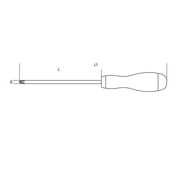BETA  1210 GIRAVITE PUNTA A CROCE PHILLIPS PH 4X200MM*