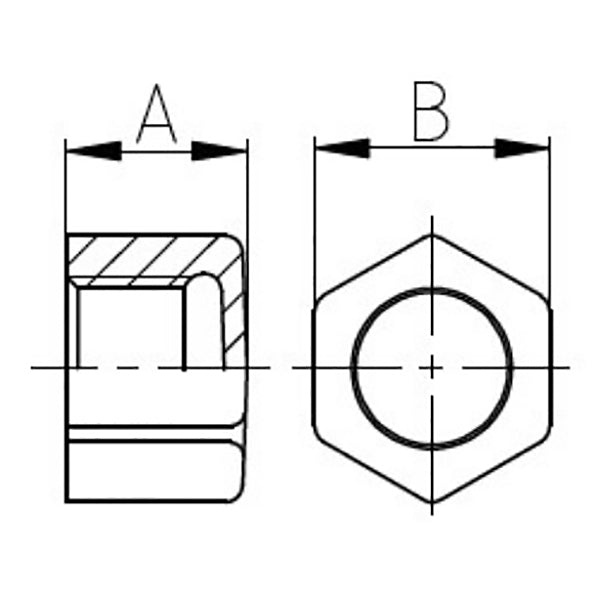 GT COMIS ART1238 CALOTTA ESAGONALE IN GHISA