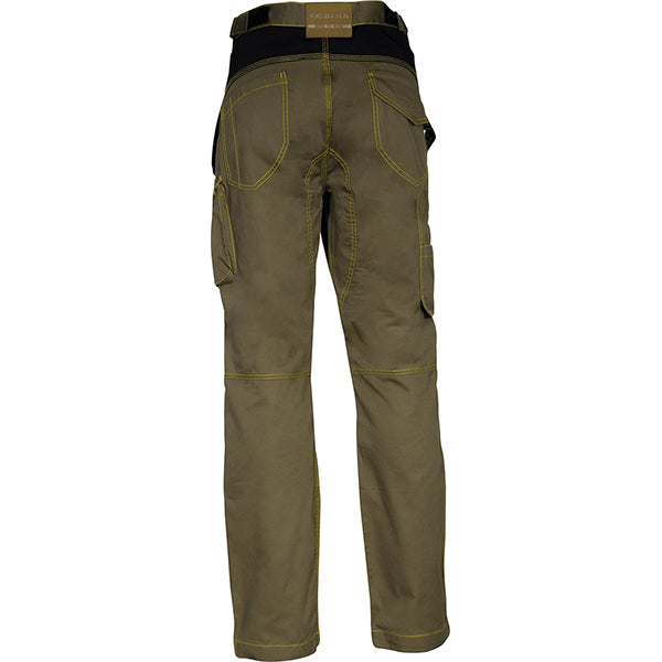 COFRA PANTALONE CARPENTER COLORE FANGO/NERO