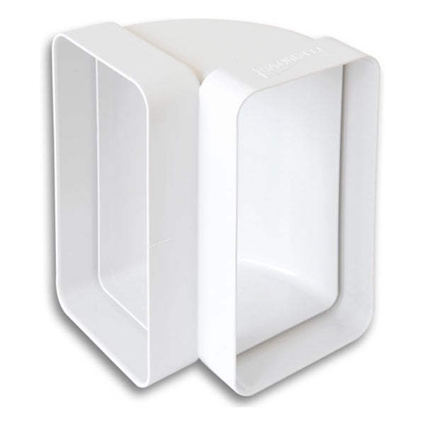 LA VENTILAZIONE CURVA 90° F/F VERTICALE PER TUBO D.MM100/120X60