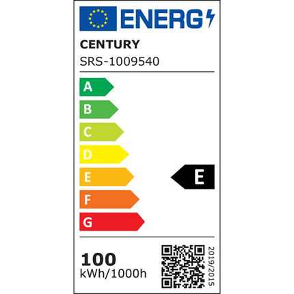CENTURY PROIETTORE LED SIRIO SLIM 230V 100W 4000K LM9000 IP66 GRIGIO