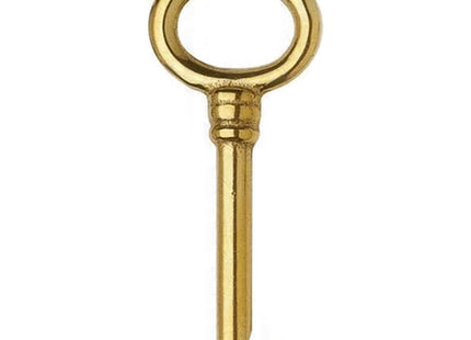 E.CASIRAGHI CHIAVE IN OTTONE FISSA MM 75 CONF.PZ 2