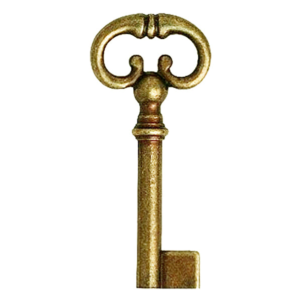 E.CASIRAGHI CHIAVE IN ZAMA FISSA MM 69 FINITURA ORO CONF.PZ2