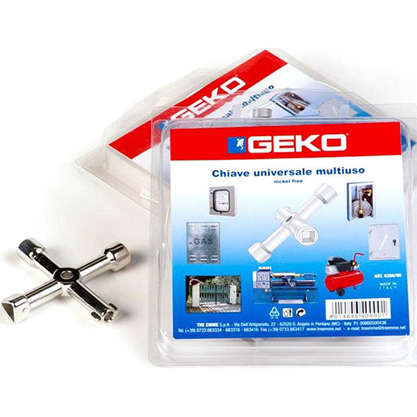 GEKO 6200/91 CHIAVE UNIVERSALE MULTIUSO A CROCE