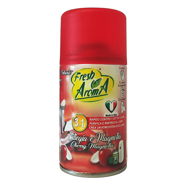 FRESH AROMA DEODORANTE AMBIENTE RICARICA ML.250 CILIEGIE E MAGNOLIA