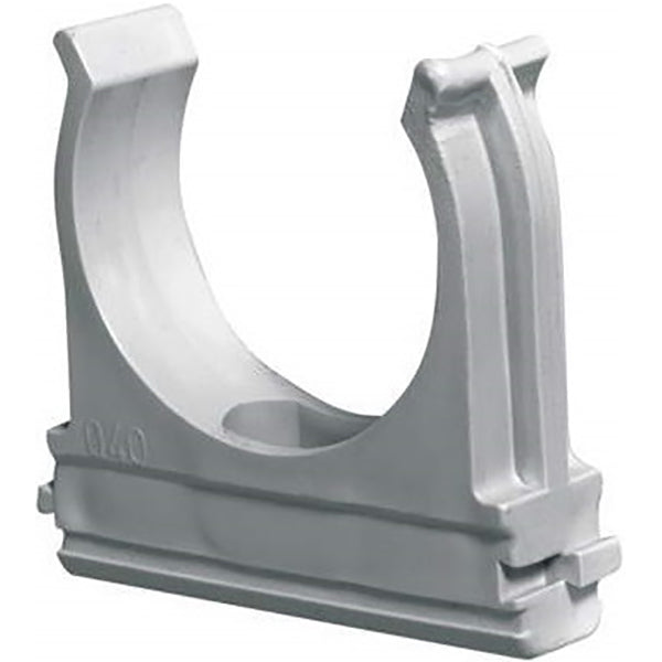 ELETTROCANALI CLIPS FISSATUBI A SCATTO IP40 CONF.DA PZ10