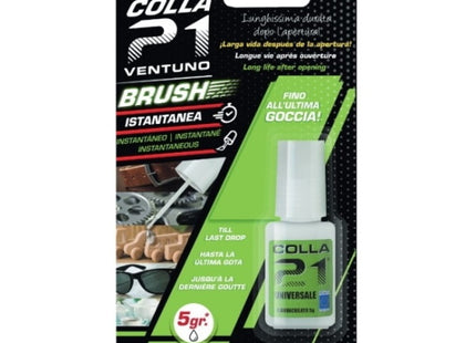 21 CIANOACRILATO COLLA CON PENNELLO IN BLISTER DA GR.5