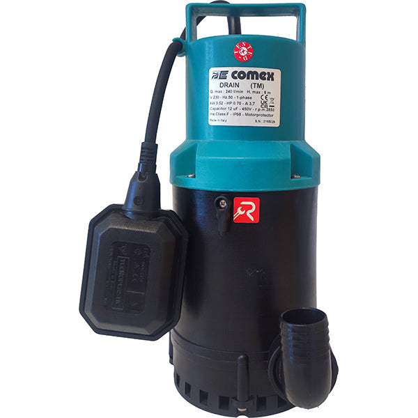 COMEX ELETTROPOMPA SOMMERSA PER DRENAGGIO MOD. DRAIN