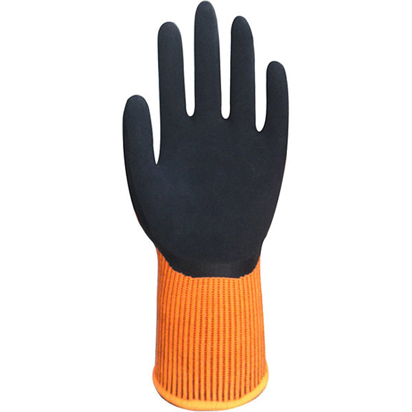 WONDER GRIP GUANTI MOD. WG-310HO COMFORT COLORE ARANCIO FLUO/BLU