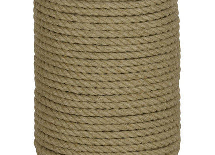 CORDA IN CANAPA RITORTA COLORE NATURALE D.MM16 AL MTL