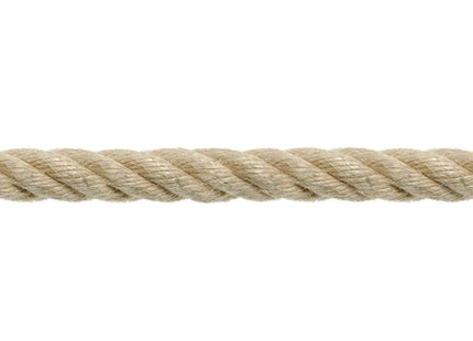 CORDA IN CANAPA RITORTA COLORE NATURALE D.MM16 AL MTL