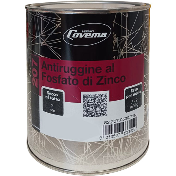 COVEMA CONVERTITORE ANTIRUGGINE AL FOSFATO DI ZINCO ART.82.207
