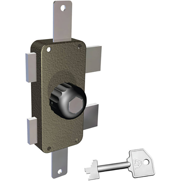 CR DEVIATORE VERTICALE TRIPLICE A POMPA CON POMOLO DA APPLICARE DX*