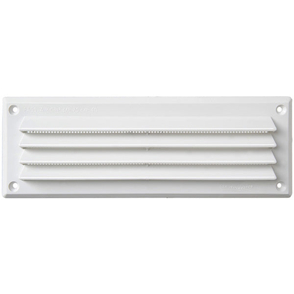 LA VENTILAZIONE GRIGLIA IN ABS DA SOVRAPPORRE CON RETE MM227X 80 BIANCO