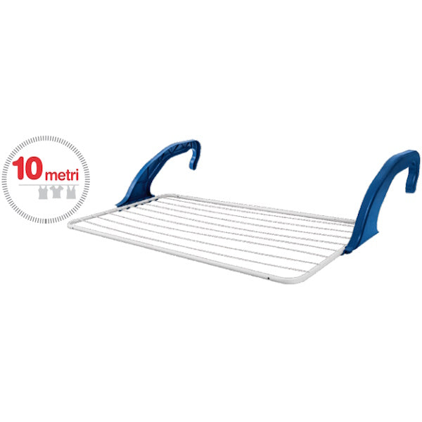 JUMBO STENDI PER BALCONE MOD. SISSI CON GANCI REGOLABILI CM55X105