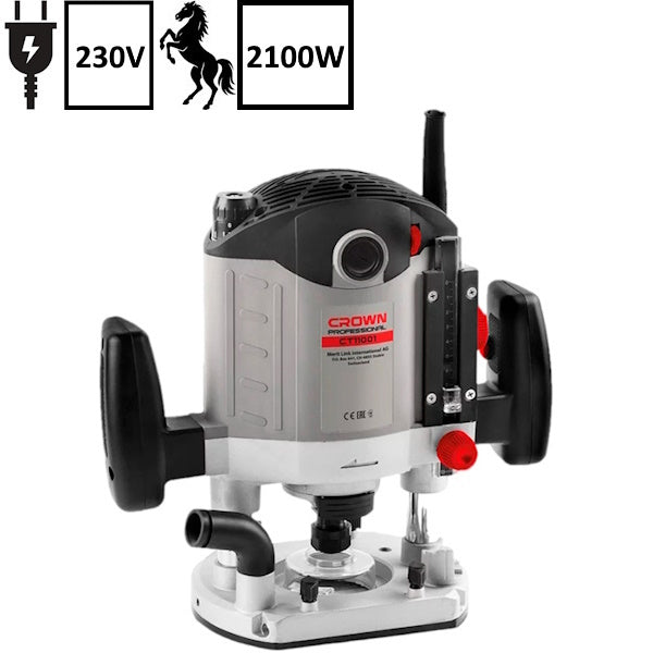 CROWN FRESATRICE VERTICALE POTENZA 2100W