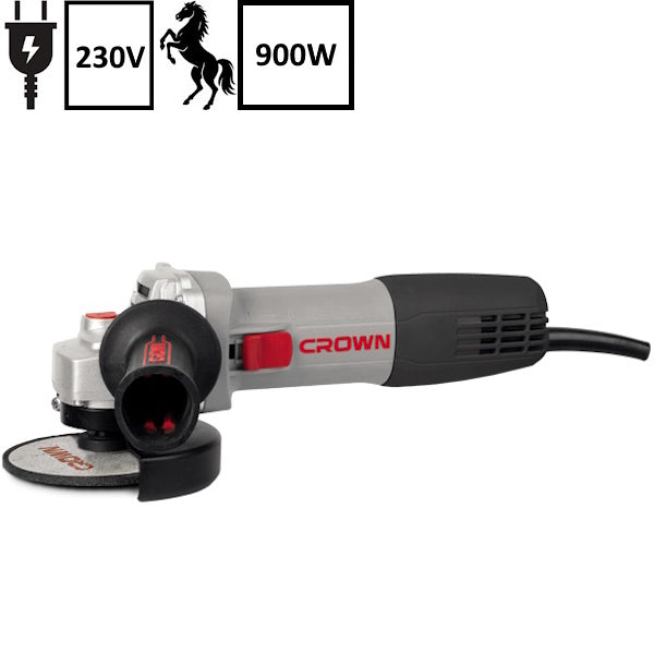 CROWN SMERIGLIATRICE ANGOLARE D.MM115 POTENZA 900W