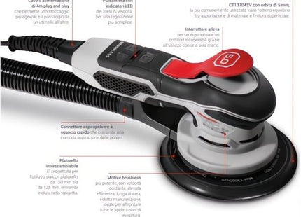 CROWN LEVIGATRICE ROTORBITALE D.MM125/150 POTENZA 150W