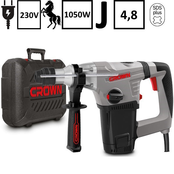 CROWN MARTELLO DEMO/PERFORATORE MOD.CT18116 BMC POTENZA 1050W