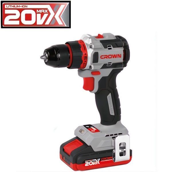 CROWN TRAPANO AVVITATORE A BATTERIA 20V CT21128HMX-2 IMC